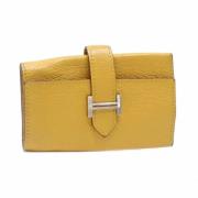 Hermès Vintage Pre-owned Laeder nyckelhllare Yellow, Dam