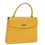 Louis Vuitton Vintage Pre-owned Laeder louis-vuitton-vskor Yellow, Dam