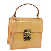 Louis Vuitton Vintage Pre-owned Laeder louis-vuitton-vskor Yellow, Dam