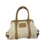 Louis Vuitton Vintage Pre-owned Laeder louis-vuitton-vskor Beige, Dam