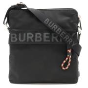 Burberry Vintage Pre-owned Canvas axelremsvskor Black, Dam