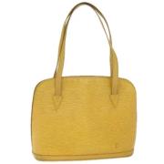 Louis Vuitton Vintage Pre-owned Laeder louis-vuitton-vskor Yellow, Dam