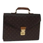 Louis Vuitton Vintage Pre-owned Canvas louis-vuitton-vskor Brown, Dam