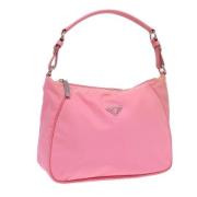 Prada Vintage Pre-owned Tyg prada-vskor Pink, Dam