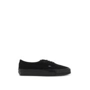 Vans Canvas Sneakers med Sidologotyp Black, Herr