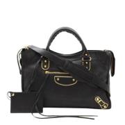 Balenciaga Vintage Pre-owned Laeder balenciaga-vskor Black, Dam