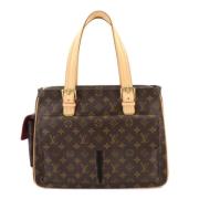 Louis Vuitton Vintage Pre-owned Canvas louis-vuitton-vskor Brown, Dam