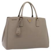 Prada Vintage Pre-owned Laeder prada-vskor Beige, Dam