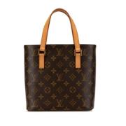 Louis Vuitton Vintage Pre-owned Canvas louis-vuitton-vskor Brown, Dam