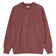 La Paz Marsala Raglan Sweatshirt Fleece Komfort Brown, Herr