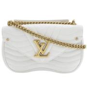 Louis Vuitton Vintage Pre-owned Paels axelremsvskor White, Dam