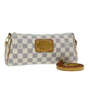 Louis Vuitton Vintage Pre-owned Canvas louis-vuitton-vskor White, Dam