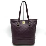 Louis Vuitton Vintage Pre-owned Laeder louis-vuitton-vskor Purple, Dam