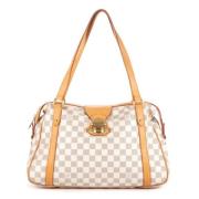 Louis Vuitton Vintage Pre-owned Belagd canvas louis-vuitton-vskor Whit...