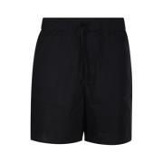 Officine Générale Svart Dony Short Stiliga Mode Shorts Black, Herr