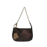 Louis Vuitton Vintage Pre-owned Canvas louis-vuitton-vskor Brown, Dam