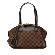 Louis Vuitton Vintage Pre-owned Canvas louis-vuitton-vskor Brown, Dam