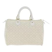 Louis Vuitton Vintage Pre-owned Canvas louis-vuitton-vskor Beige, Dam