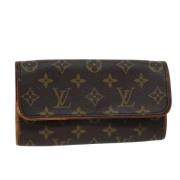 Louis Vuitton Vintage Pre-owned Canvas louis-vuitton-vskor Brown, Dam