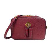 Louis Vuitton Vintage Pre-owned Tyg handvskor Red, Dam