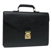 Louis Vuitton Vintage Pre-owned Laeder louis-vuitton-vskor Black, Dam