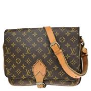 Louis Vuitton Vintage Pre-owned Canvas louis-vuitton-vskor Brown, Dam