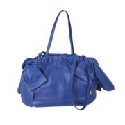 Prada Vintage Pre-owned Laeder prada-vskor Blue, Dam