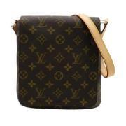 Louis Vuitton Vintage Pre-owned Canvas louis-vuitton-vskor Brown, Dam