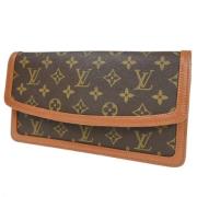 Louis Vuitton Vintage Pre-owned Canvas louis-vuitton-vskor Brown, Dam