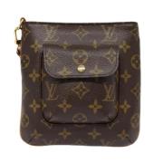 Louis Vuitton Vintage Pre-owned Canvas louis-vuitton-vskor Brown, Dam