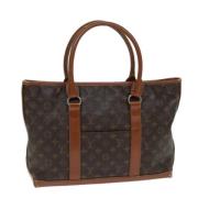 Louis Vuitton Vintage Pre-owned Canvas louis-vuitton-vskor Brown, Dam