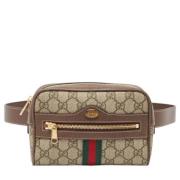 Gucci Vintage Pre-owned Laeder handvskor Beige, Dam