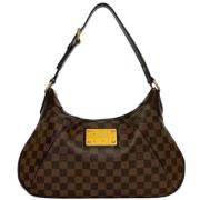 Louis Vuitton Vintage Pre-owned Canvas louis-vuitton-vskor Brown, Dam