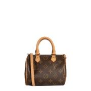 Louis Vuitton Vintage Pre-owned Canvas louis-vuitton-vskor Brown, Dam