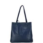 Prada Vintage Pre-owned Laeder prada-vskor Blue, Dam