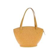 Louis Vuitton Vintage Pre-owned Laeder louis-vuitton-vskor Yellow, Dam