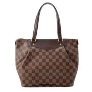 Louis Vuitton Vintage Pre-owned Canvas louis-vuitton-vskor Brown, Dam