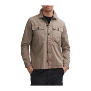 Barbour Arlo overshirt brindle Beige, Herr