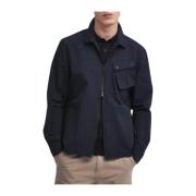 Barbour Flex Overshirt Svart Black, Herr