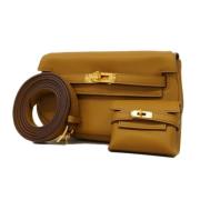 Hermès Vintage Pre-owned Laeder axelremsvskor Yellow, Dam