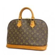 Louis Vuitton Vintage Pre-owned Tyg louis-vuitton-vskor Brown, Dam