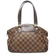 Louis Vuitton Vintage Pre-owned Canvas louis-vuitton-vskor Brown, Dam