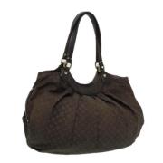 Louis Vuitton Vintage Pre-owned Canvas totevskor Brown, Dam