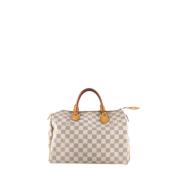 Louis Vuitton Vintage Pre-owned Laeder louis-vuitton-vskor White, Dam