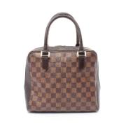 Louis Vuitton Vintage Pre-owned Canvas handvskor Brown, Dam