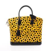 Louis Vuitton Vintage Pre-owned Laeder louis-vuitton-vskor Yellow, Dam