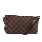 Louis Vuitton Vintage Pre-owned Canvas louis-vuitton-vskor Brown, Dam