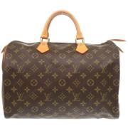 Louis Vuitton Vintage Pre-owned Tyg louis-vuitton-vskor Brown, Dam