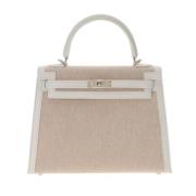 Hermès Vintage Pre-owned Laeder handvskor White, Dam