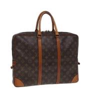 Louis Vuitton Vintage Pre-owned Canvas louis-vuitton-vskor Brown, Dam